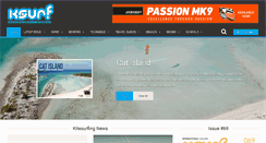 Desktop Screenshot of iksurfmag.com